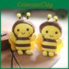Adorable Peluche Abeille Jaune Porte-clés Douce et Câline 11 cm de Haut