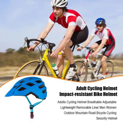 Prilba na cyklistiku pre dospelých Priedušná Nastaviteľná Ľahká Odnímateľná vložka Muži Ženy Outdoor Horský Cestný Bicykel Cyklistická Bezpečnostná Prilba
