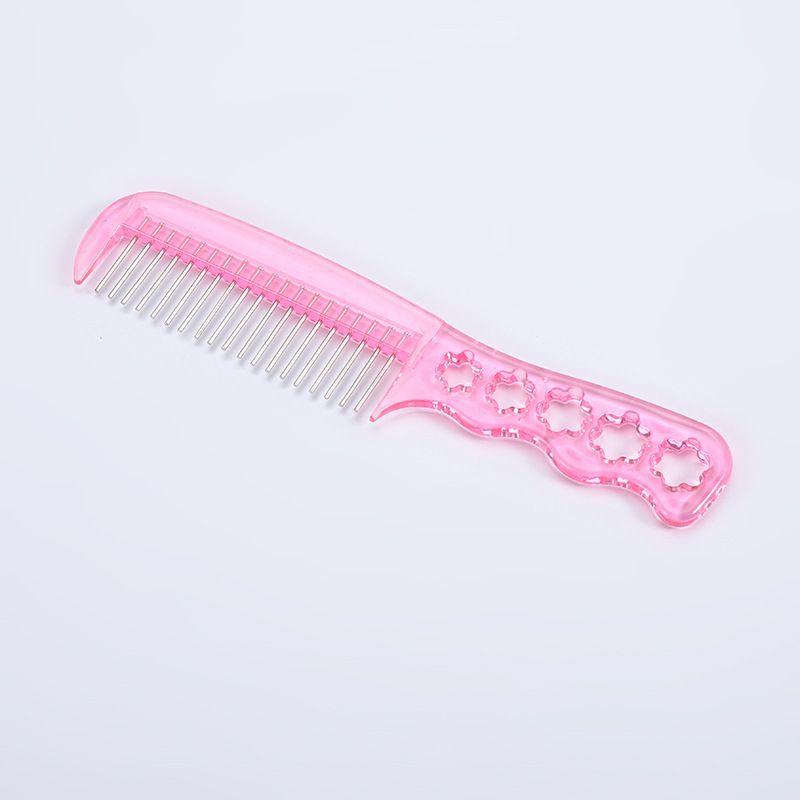 

Специальный парик Антистатический Анти-наэлектризованный Анти-колтунный Уход Портативная Расческа со стальными зубьями для парика Инструмент для ухода за париком Маленькая расческа 3 Steel tooth comb