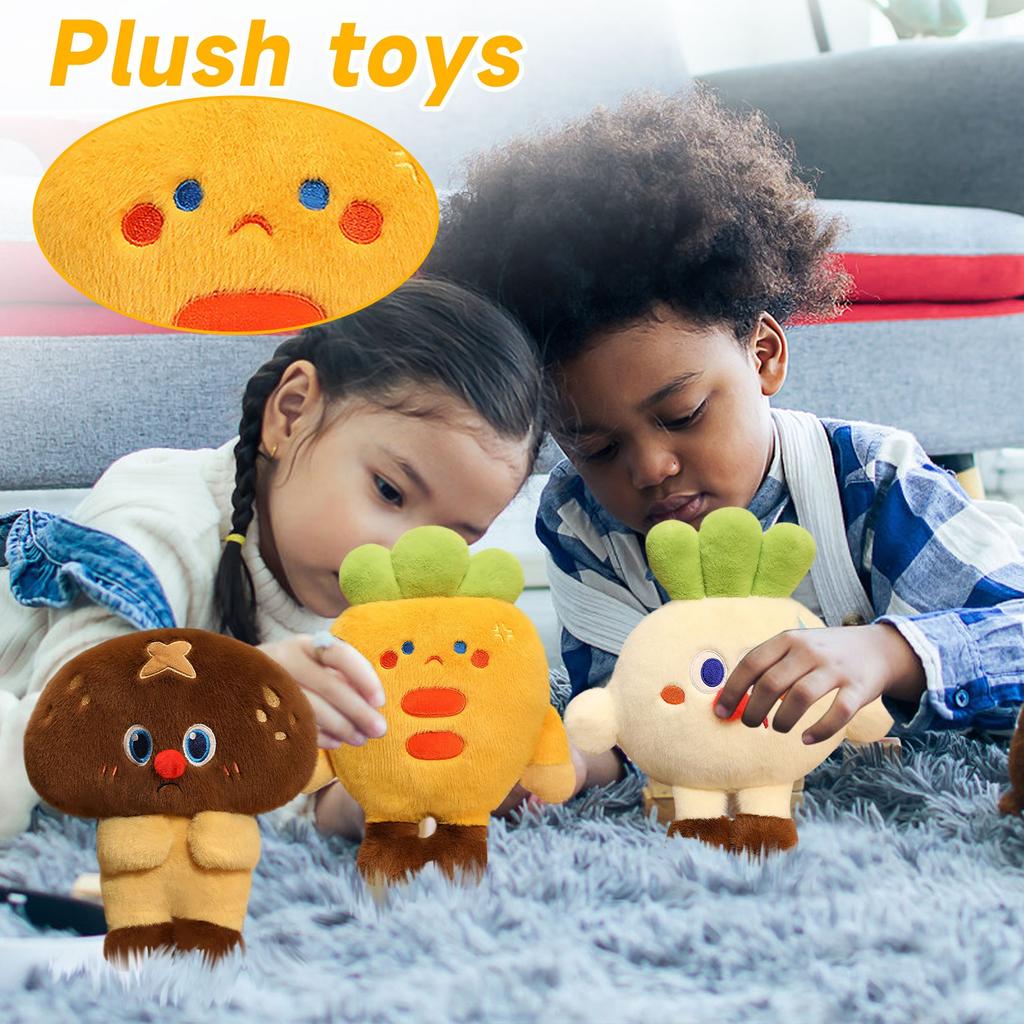 Doll Plush Toy Vegetable , Creative Personality Hand Warm Pillow Holiday Gifts