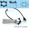 10Pcs H7 LED Car Headlight Bulb Adapter Base Holder Auto Headlamp Socket Retainer For Opel Honda CRV Mazda 3/5/6/M3/M5/M6