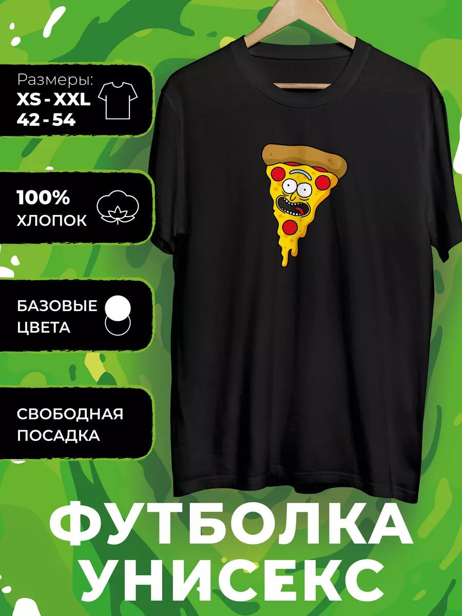 Футболка с принтом Рик и Морти M