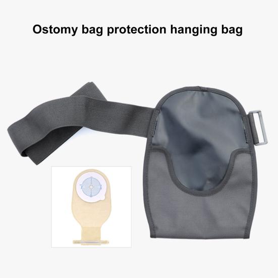 Stoma Bag Cover Large Load Capacity Waterproof Adjustable Avoid Embarrassment Lightweight Colostomy Bag Cover Stoma Urostomy Ileostomy Cover Ostomy