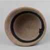 Simple Flower Woolen Hat Women Autumn and Winter High Sense Versatile Bucket Hat Basin Hat