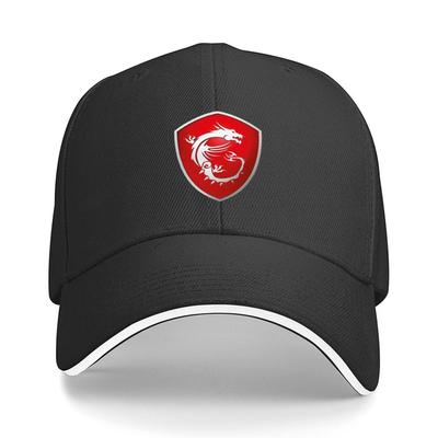 MSI Baseball Cap Rave Fishing Hat Fishing Caps Man Trucker Cap Womens Golf Wear Mens
