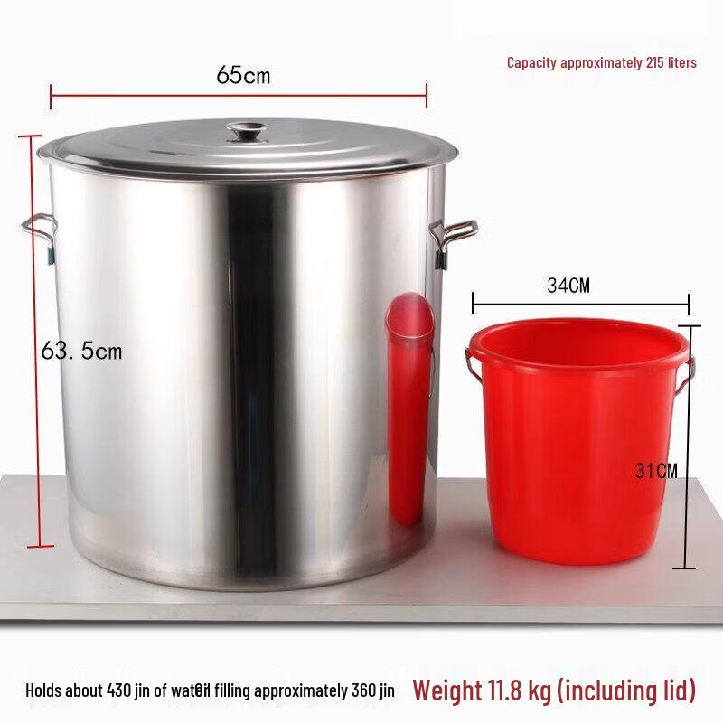 

Прочный Stockpot из нержавеющей стали и бочка для хранения