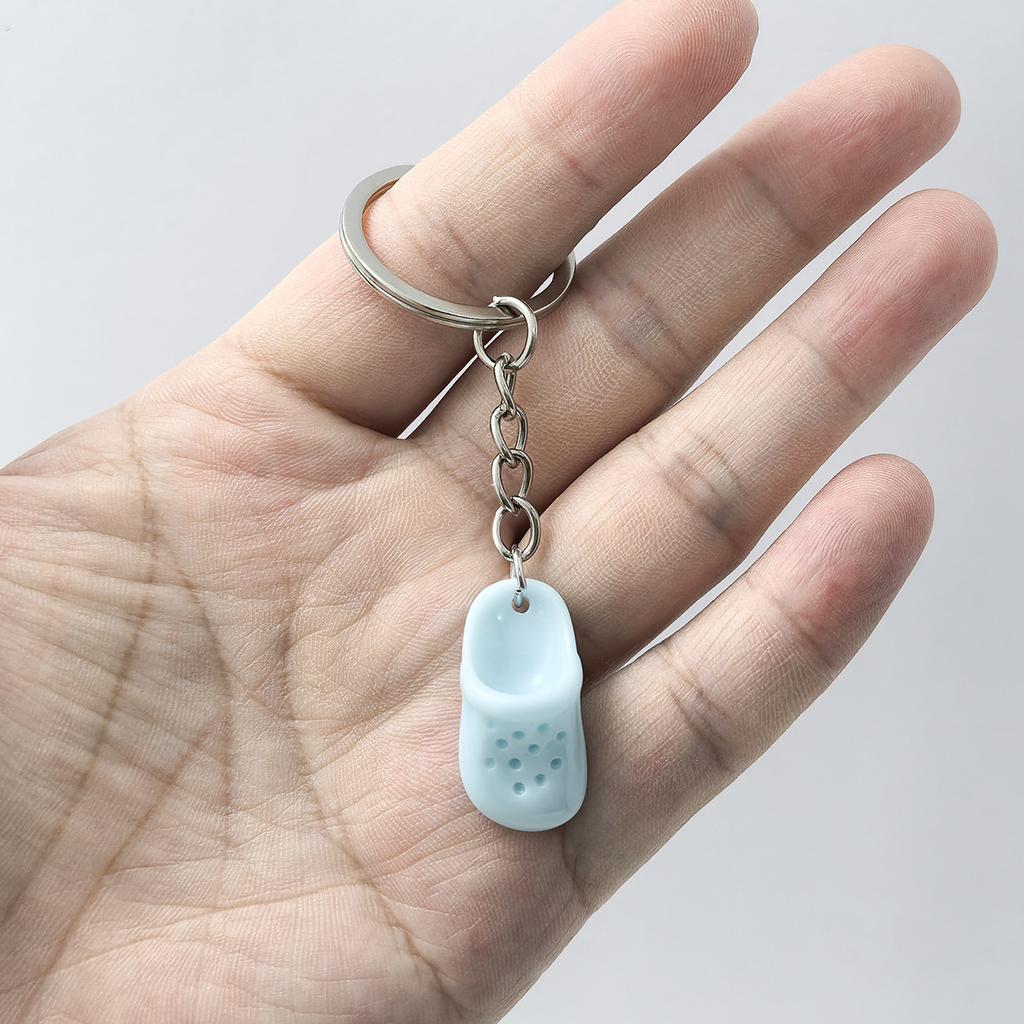 Lovely Slipper Keychain Personalized Bag Hanging Accessories Small Gift Couple Family Keychain Pendant