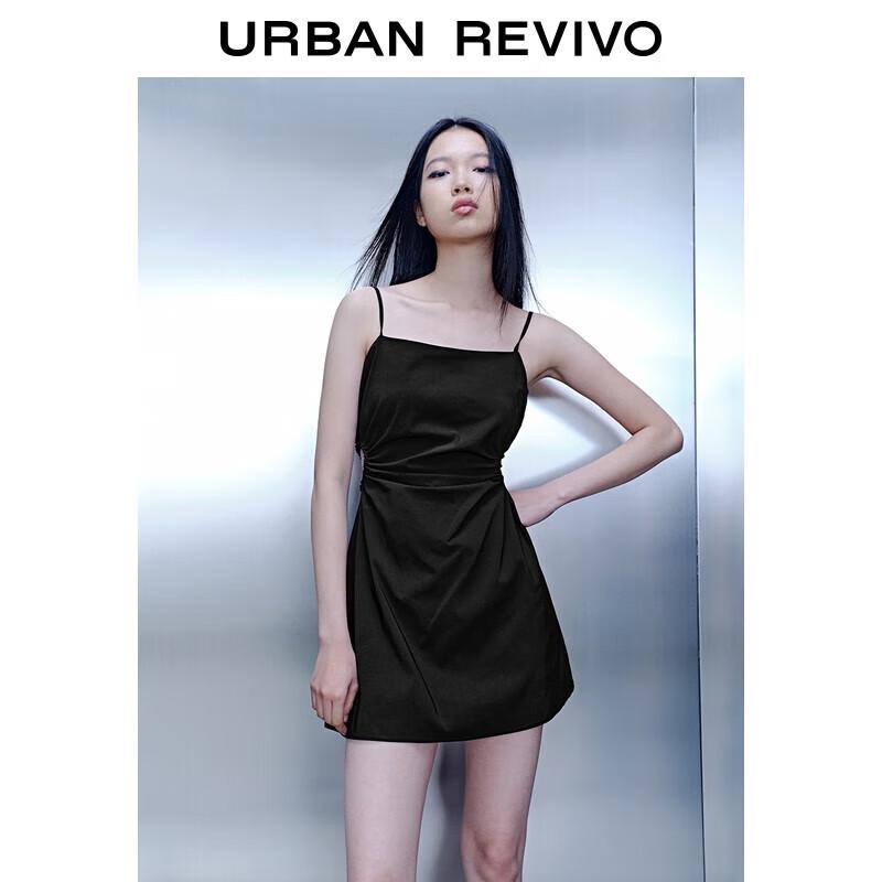 

UR Women s Pleated Cutout A-Line Slip Dress XL