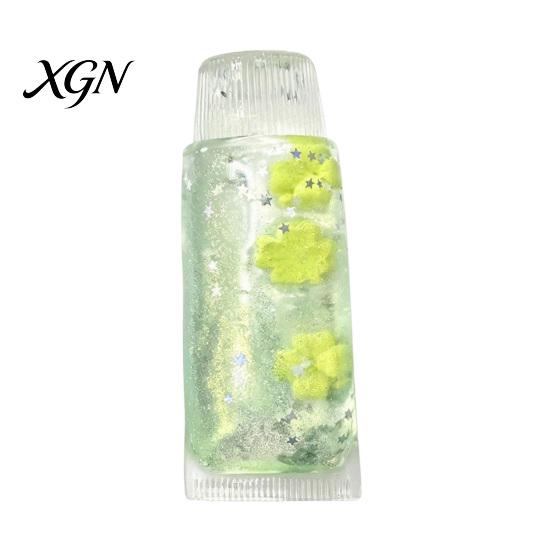 Simulated Toothpaste Tube Toy Stress Relief Toy, Strawberry Blueberry Lemon Clover Reliever Squeeze Anxiety Relieving Clear Fidget