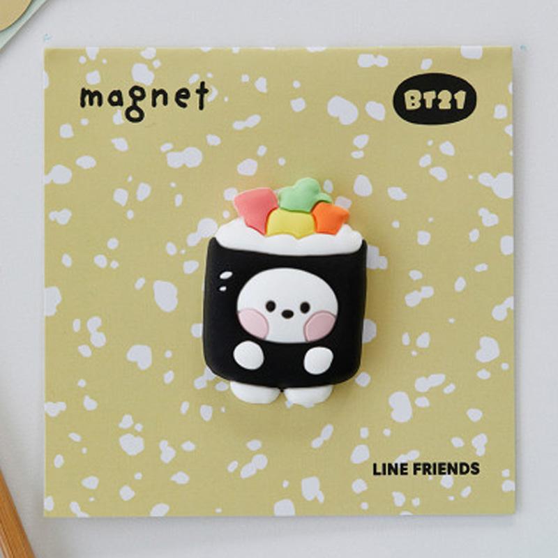 BT21 Minini Bunsik Magnet 7 Zeichen (8 Optionen)