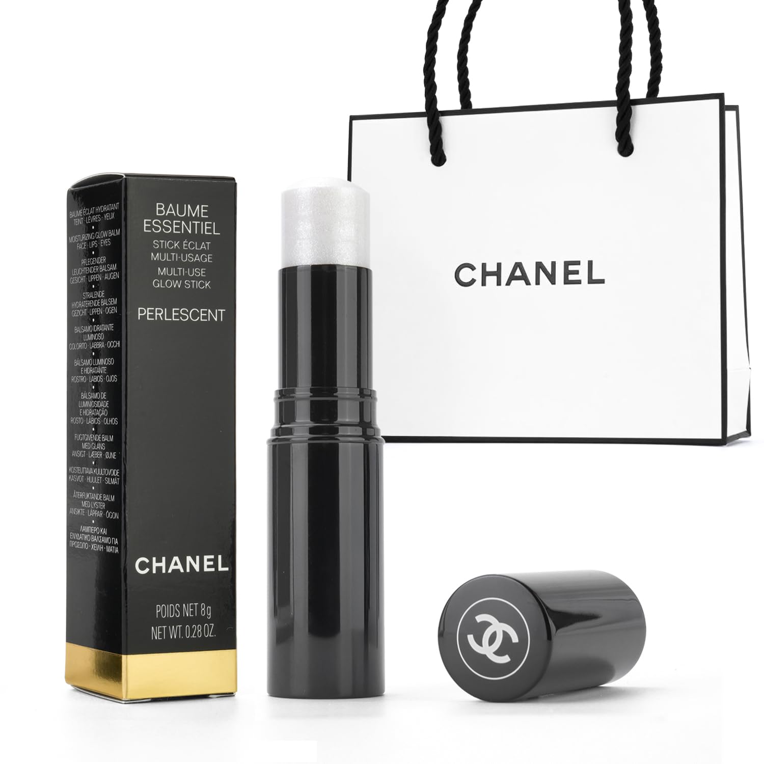Baume Essentiel 8g Face Color Cheek Makeup Birthday Day Anniversary White Day Gift Christmas Present Cosmetics Makeup with Shopping Bag CHANEL