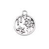 Snowmen Charms Snowflake Pendants For Winter Christmas Themed Jewelry