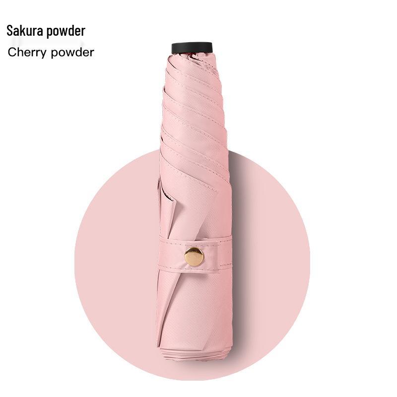 Wind-Resistant Auto-Fold Umbrella with UV Protection and Black Coating