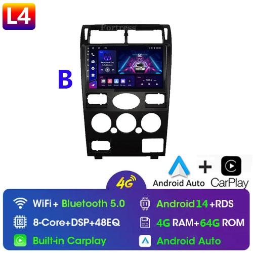 2din Android14 Car Radio Multimedia Carplay Auto GPS Navigation For Ford Mondeo Mondeo 3 2000 2001 2002 2003 2004 2005 2006-2007