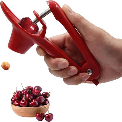Cherry Fruit Kitchen Pitter Remover Olive Corer Seed Remove Pit Tool Gadget Vegetable Salad Tools