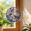 Window Hanging Acrylic Puzzles Suncatcher Stained Glass Style DIY Jigsaw Puzzle Craft