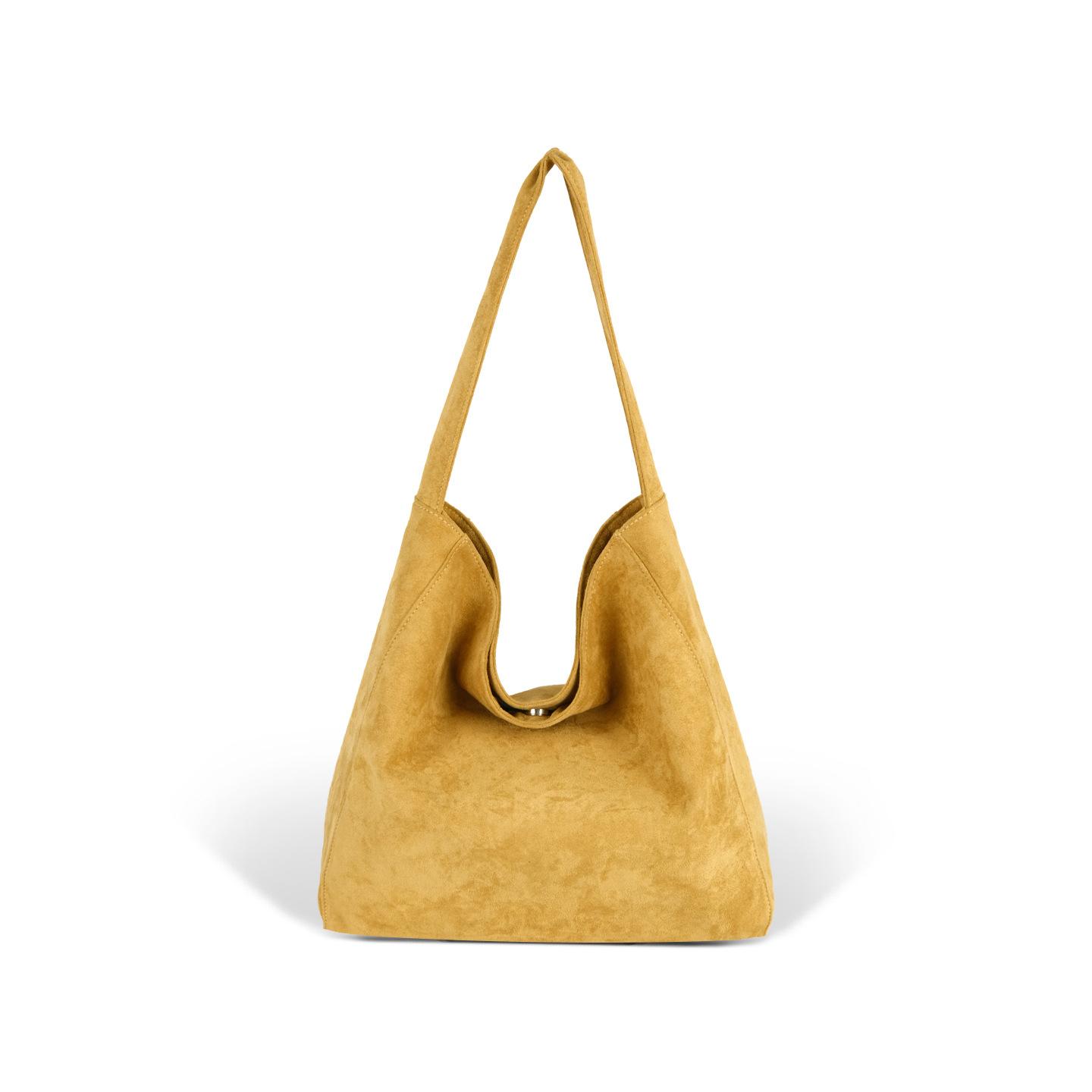 

Versatile ins large capacity bag women s 2025 new Korean student tote bag fashion niche one shoulder underarm bag коричневый