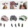 Feather Headdress Accessories Headwear for Cosplay Dance Stage Show