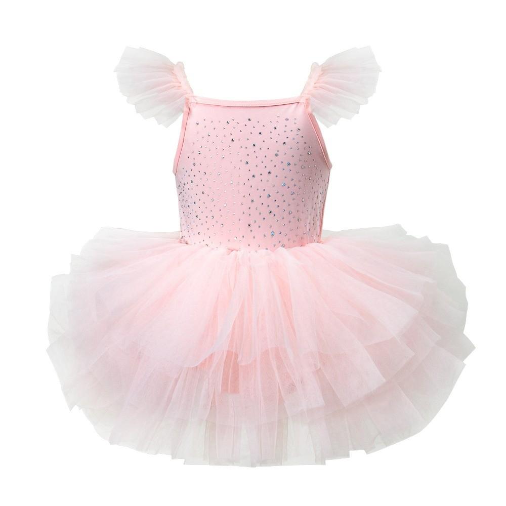 Cross Strap Ballet TuTu Dress Sequin Party Dance Dress Ballet Performance Costume  Photo Shoot