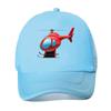 Red Toy Helicopter Graphic Mesh Baseball Cap Casual Hat Outdoor  For Womens Unisex FeUnisex