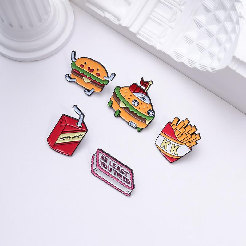 Charming Alloy Cartoon Brooch Qhxz27012705 Ideal For Winter 2024 Trendy Accessory Fashion