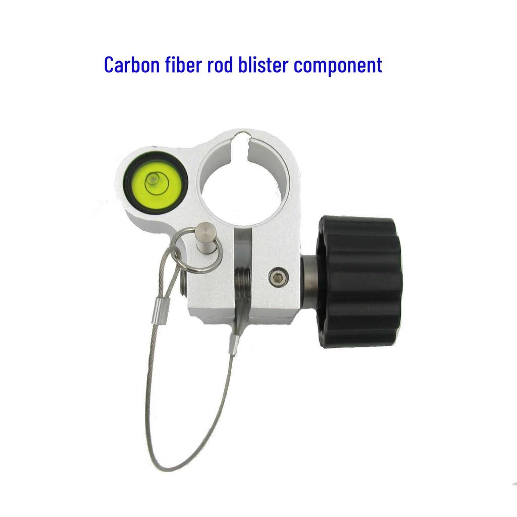 Carbon Fiber Tripod Center Pole with Bubble Level (Fits Diameters 25/29/32/35/36)