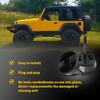 Hard Top Mounting Screw Knobs For Jeep JK Wrangler 07-17 Mount Tab Replacement A