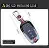 Zinc Alloy Car Key Cover Case For Toyota RAV4 Highland Coralla Hilux Fortuner Land Cruiser Camry Crown Keychain Accessories