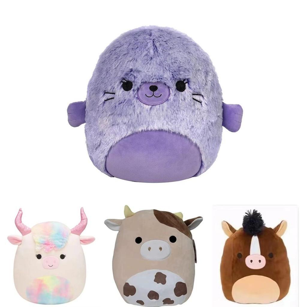 Adorable Cow Plush Pillow Toy Soft And Cuddly Animal Doll For Kids