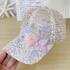 Embroidered Flowers Lace Baseball Cap Breathable Mesh Rebound Cap Sunscreen Sunshade Hat  Women
