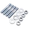 Premium Metal Fastening Solution Carburetors Studs Kit Compatible with Both For Holley & For Edelbrock Manifolds