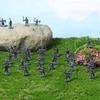 Ifundom 200 Pieces Miniature Soldier Medieval Knight Small Micro Landscaping Decorations for Sand Table Kids Figures, Models, Figurines, Playsets,