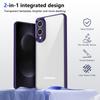 For Samsung Galaxy S25 Edge Case Matte Skin Touch Clear PC + TPU Shockproof Phone Back Cover