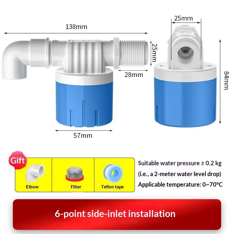 Automatic Water Level Control Valve Float Tower Tank Floating Ball Prefilter For Tank Automatic