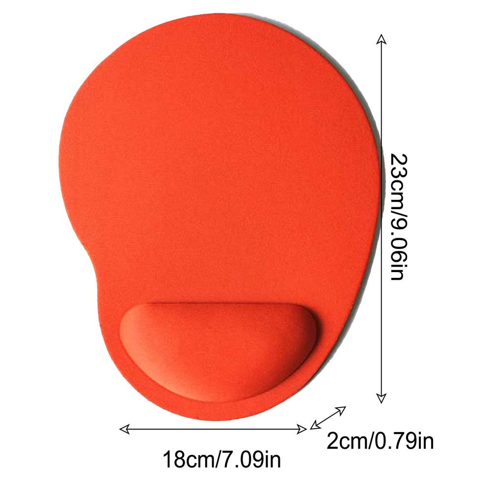 Ergonomic Wrist Rest MousePad Comfortable Wrist Support Non Slip Mice Mat Soft Mousepad For PC Laptop Computer
