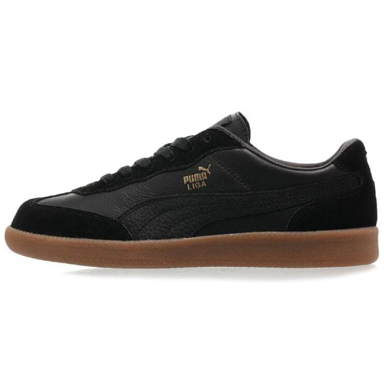Puma Liga Leather Retro Shoe Black 364597-02