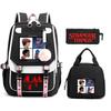 Trend Stranger Things Children'S Backpack Combination Three-Piece Male And Female Versatile Student School Bag