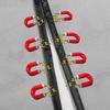 Black Magnetic Door Screen Window Mosquito Net Side Opening Custom Size Curtain Insect Mesh and Mosquito Proof Invisible Net