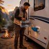Overflow Prevention Water Inlet Funnel Wide Mouth RV Water Funnel Water Funnel  Motorhome