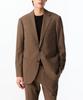 Man On The Boon [Drago] Stitch Detail Cotton Single Jacket_Brown 4714351011