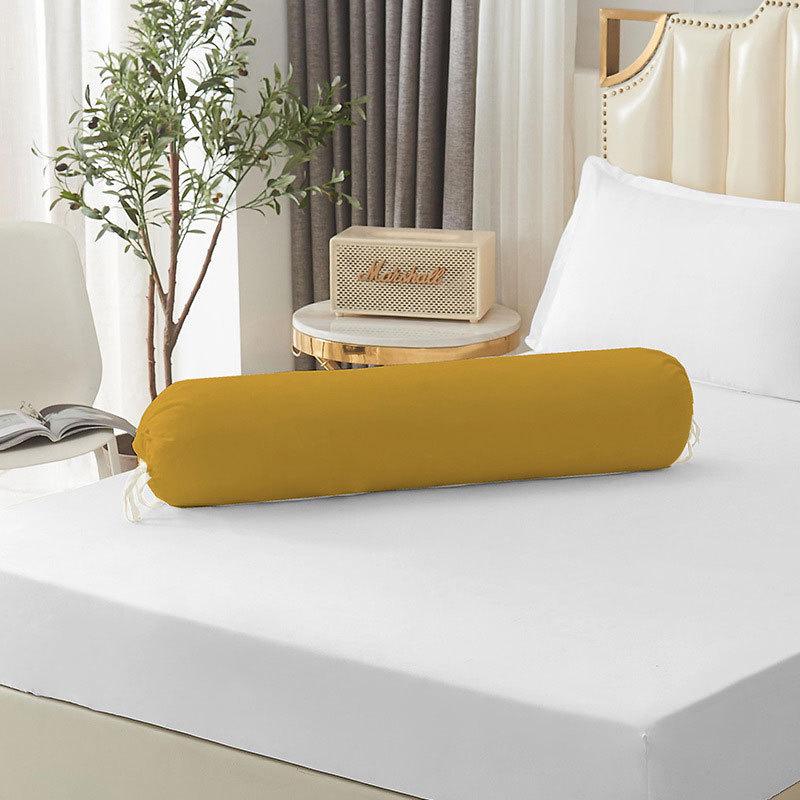 Solid Color Cylindrical Body Pillowcase for Hotels