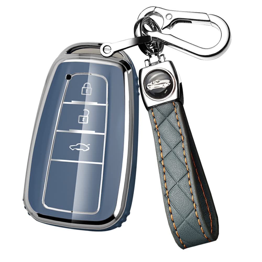 ONTTO Toyota Exclusive Smart Key Case, Key Cover, Key Holder, Toyota Crown 220 CHR