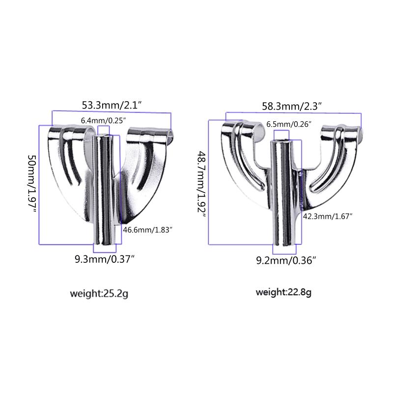 10 Pieces Bass Drum Claw Hook Snare Drum Lug Metal Claw Hook for Drum Set Drum Kit Replacement Parts Easy to Install