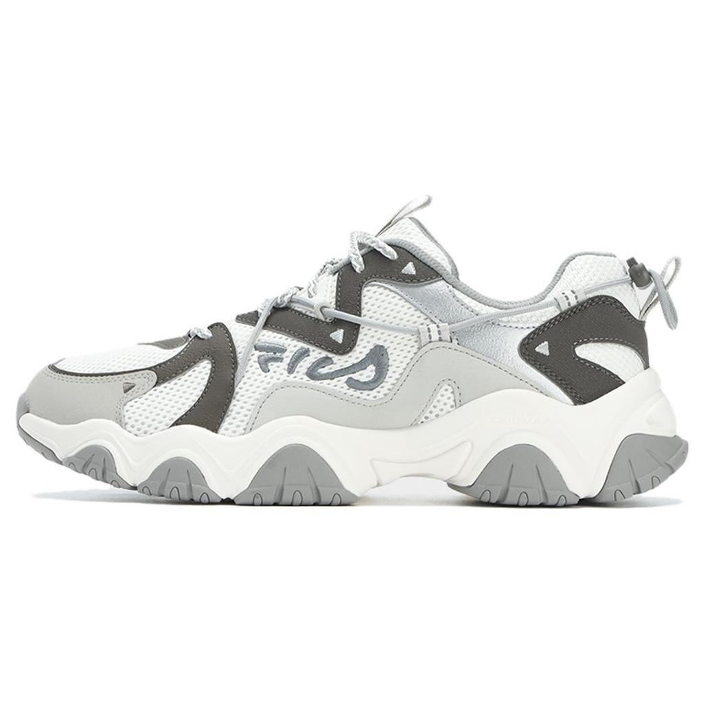 New FILA Fluid 4 Sneakers 'White Grey Silver' F12M332113FSB