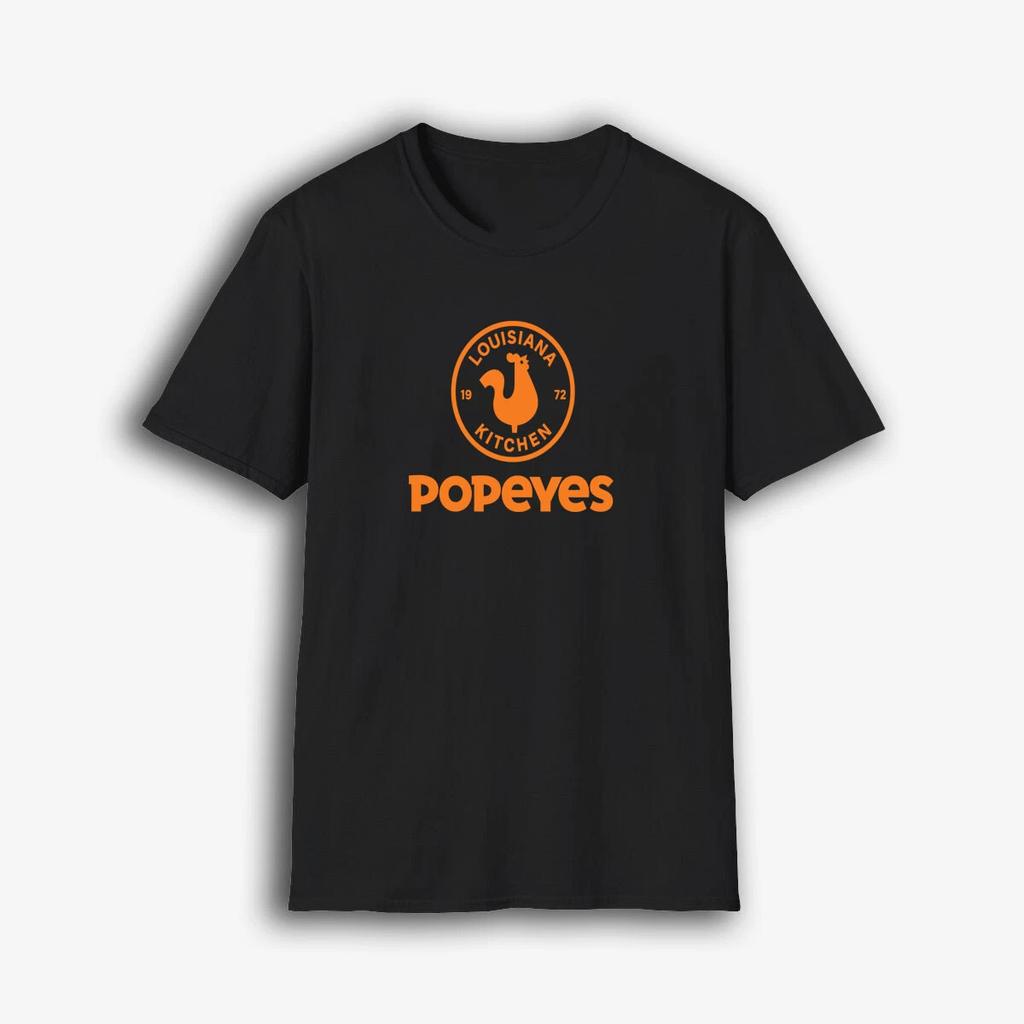 t shirt men popeyes-louisiana-kitchen Logo T-Shirt S-5XL