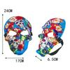 Day of the Dead Mask Mexican Printed Face Mask Halloween Grimace Skull Bar Catwalk Performance Props Carnival Dance Decoration Atmosphere Mask