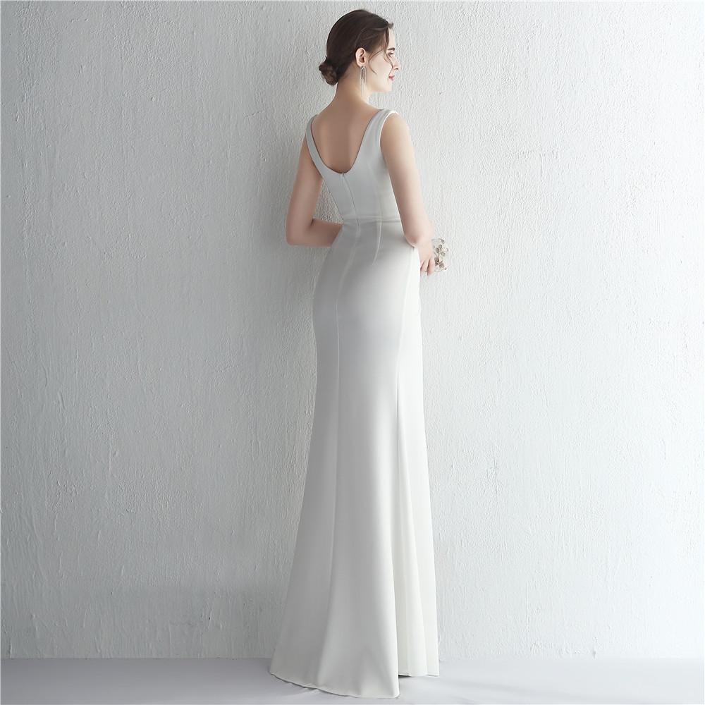 Party Long Slim Fishtail Skirt Wedding Dress Evening Dresses