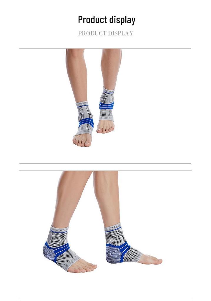 Breathable Knitted Ankle Brace - Anti-Sprain Support for Sports, Fitness, and Yoga