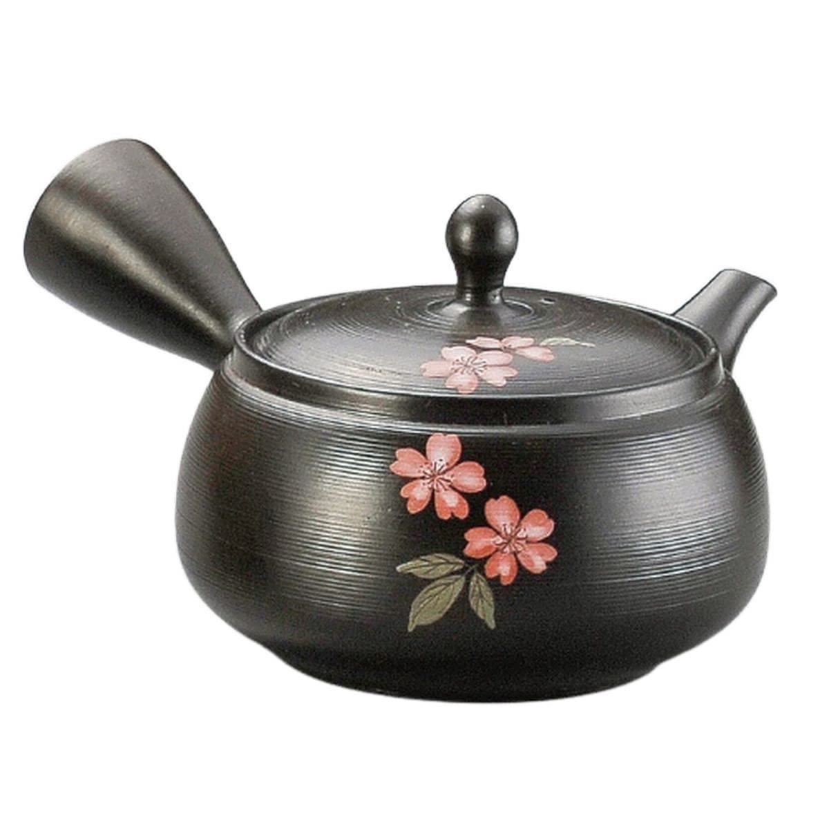 

J-kitchens Tokoname Ware Teapot, Capacity (approx.) 300cc (Deep Steamed Teapot/Strip Strainer Teapot) No. 264495