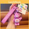 Colorful Resin Love Bear Keychain Cute Rainbow Bear Creative Bag Charm Gift Idea